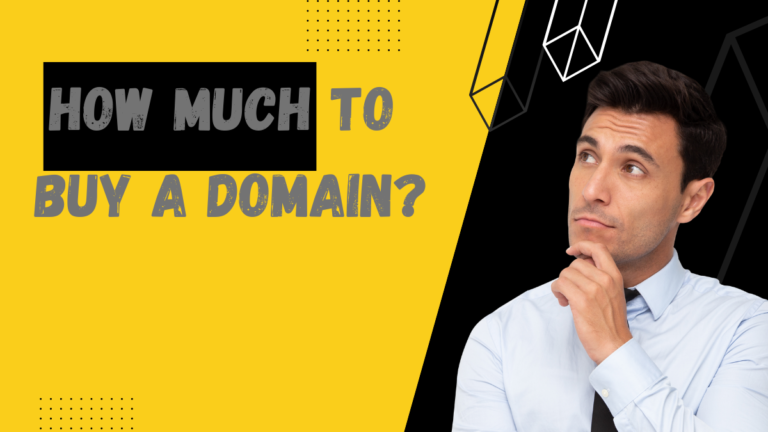 How Much To Buy A Domain?